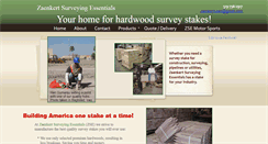 Desktop Screenshot of hardwoodstakes.com